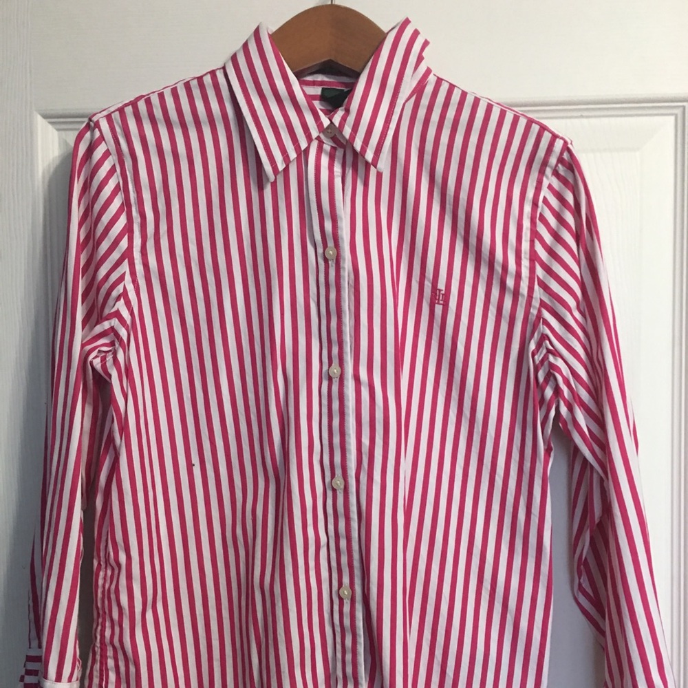 Women’s Ralph Lauren Button Dress Shirt